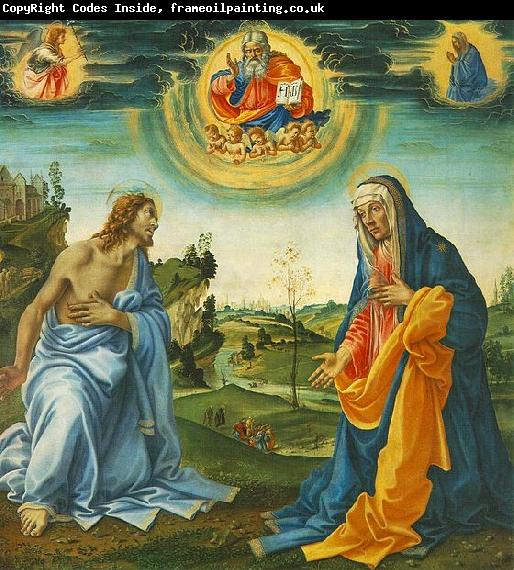 Filippino Lippi The Intervention of Christ and Mary